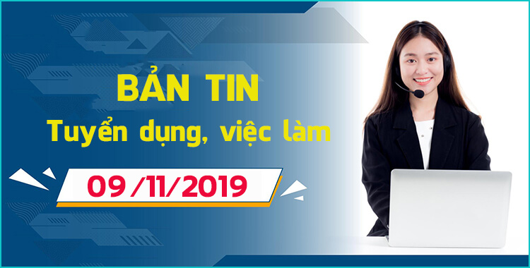 Bản tin việc làm thêm ngày 09/11/2020