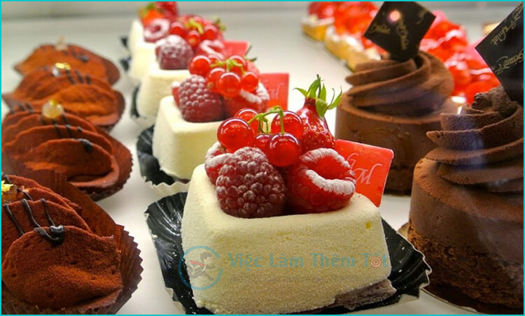 Những lưu ý khi làm thêm tại các cửa hàng bánh ngọt
