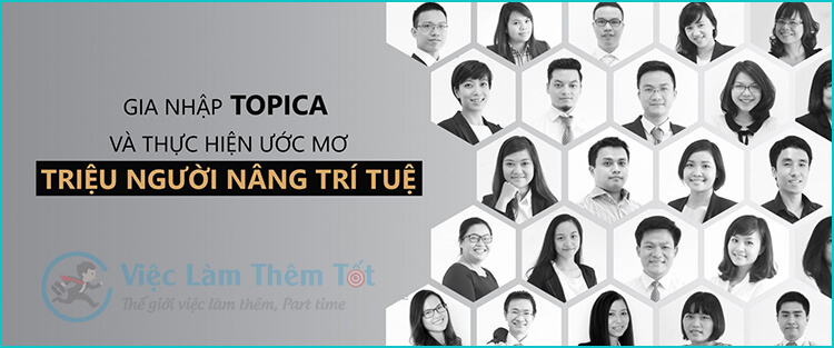 Top 05 Công việc Topica hay tuyển dụng nhiều nhất