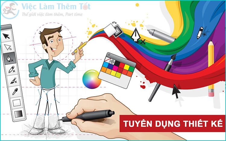 Việc làm part time Nhân viên thiết kế